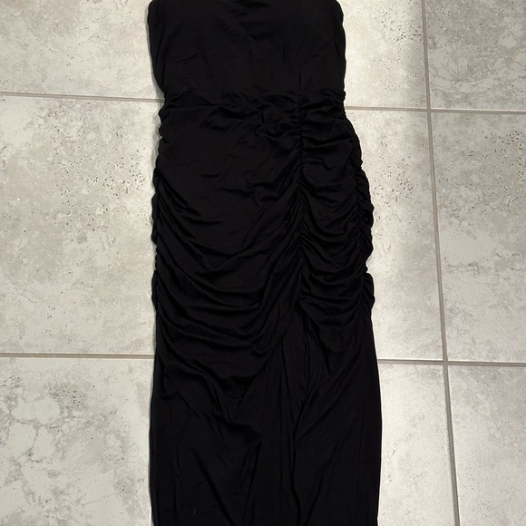 Klassy Network Black Tube Top Brami Dress, Size L - Picture 2 of 3